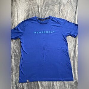 Men’s Under Armour Baseball Graphic Tee Royal Blue XL Loose